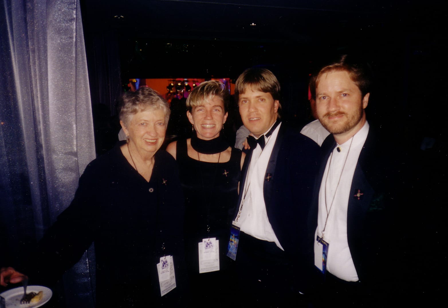 Michael's mother, Ruth, Sister Carol, brother Brendan and Craig at the 1998 Grammy Awards.