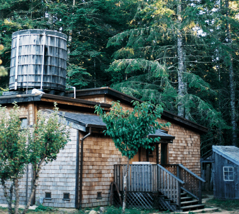 Michael Hedges' Studio in the forest